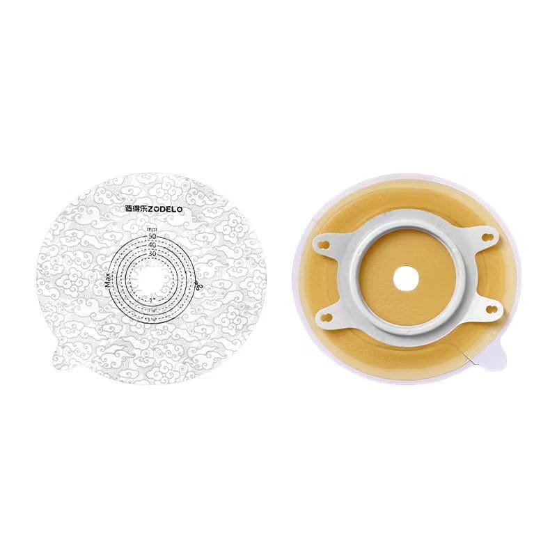 Two Pieces Flat Skin Barrier