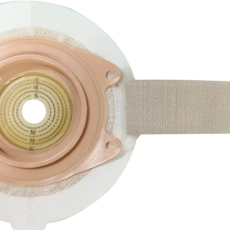 Mellora Series Two-Piece convex ostomy wafer