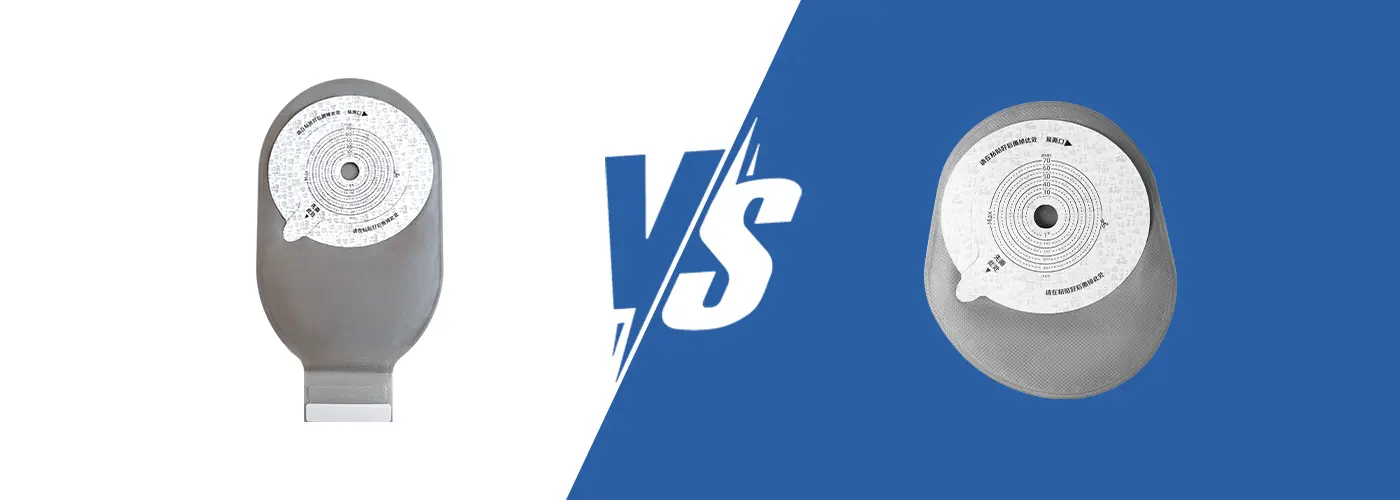 Drainable Pouch vs Closed Pouch