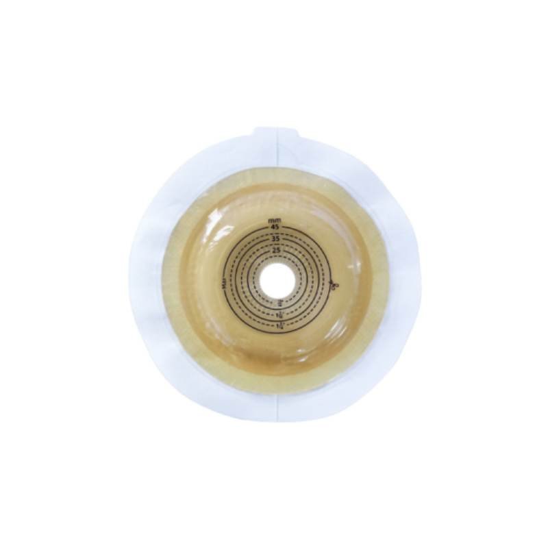 Mellora Series Two-Piece convex ostomy wafer