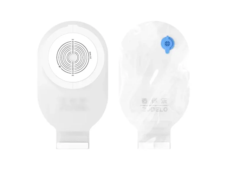 One-piece Transparent Ostomy Bag