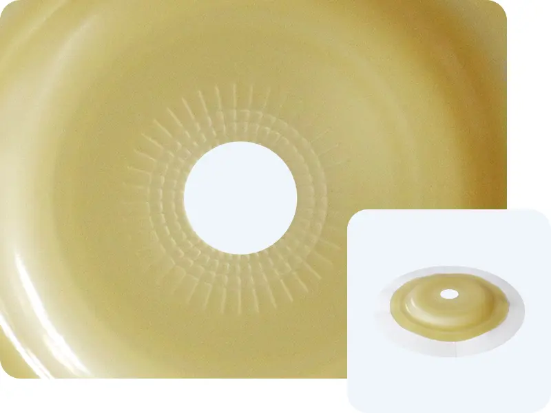 Deep Convex Ostomy Bag