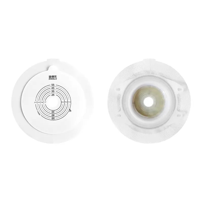 Two Pieces Flat Skin Barrier